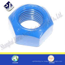 PTFE recubierto A194 2h tuerca hexagonal